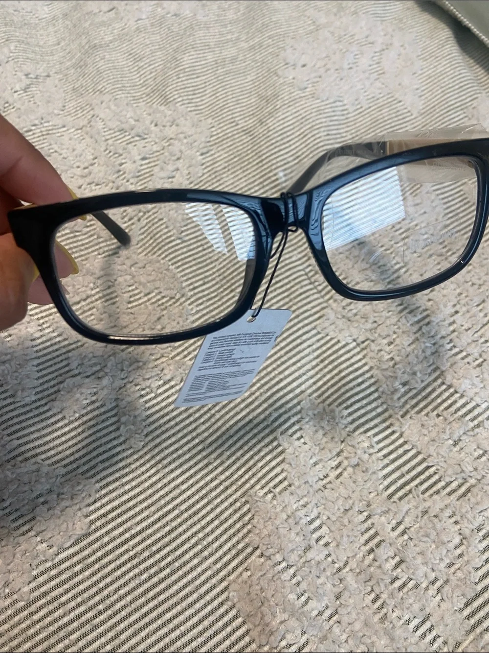 Black & Beige Frame Eyewear. Great for mounting